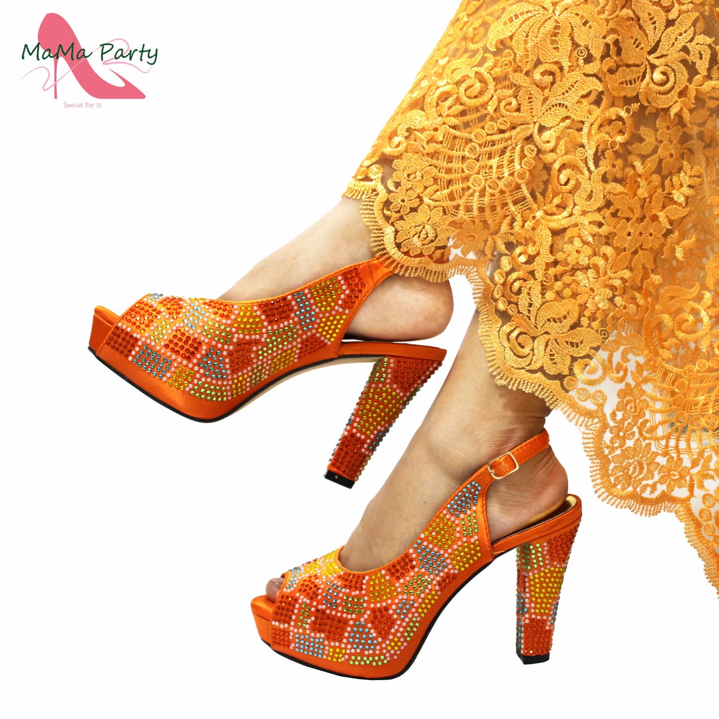 2024 Special Design Wine Color High Quality Square Heels Sandal Italian New Shoes and Bag Set for Wedding