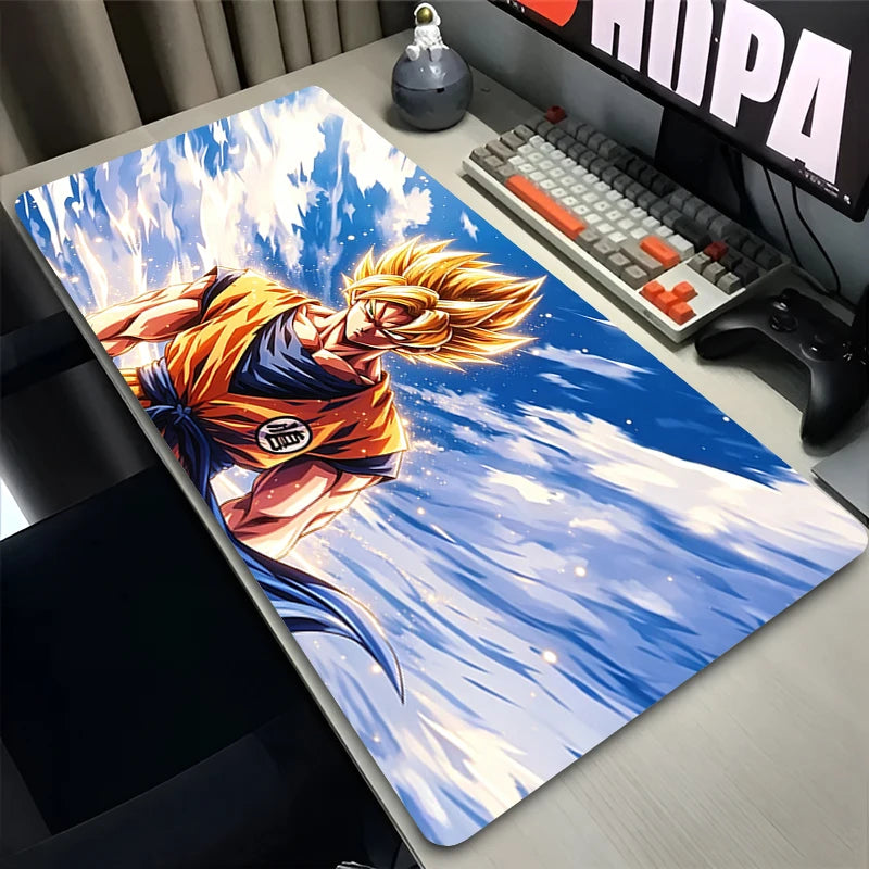 Popular DBZ Mouse Pad PC Computer Gaming Accessories Japanese anime Carpet Dragon Ball Large Mousepads Gamer Keyboard Desk Mat