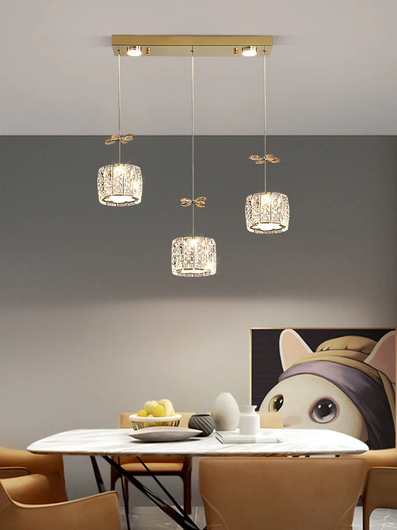 Modern Home Decor LED Lights Pendant Light Lamps for Living Room LED Chandeliers for Dining Room Hanging Light Indoor Lighting