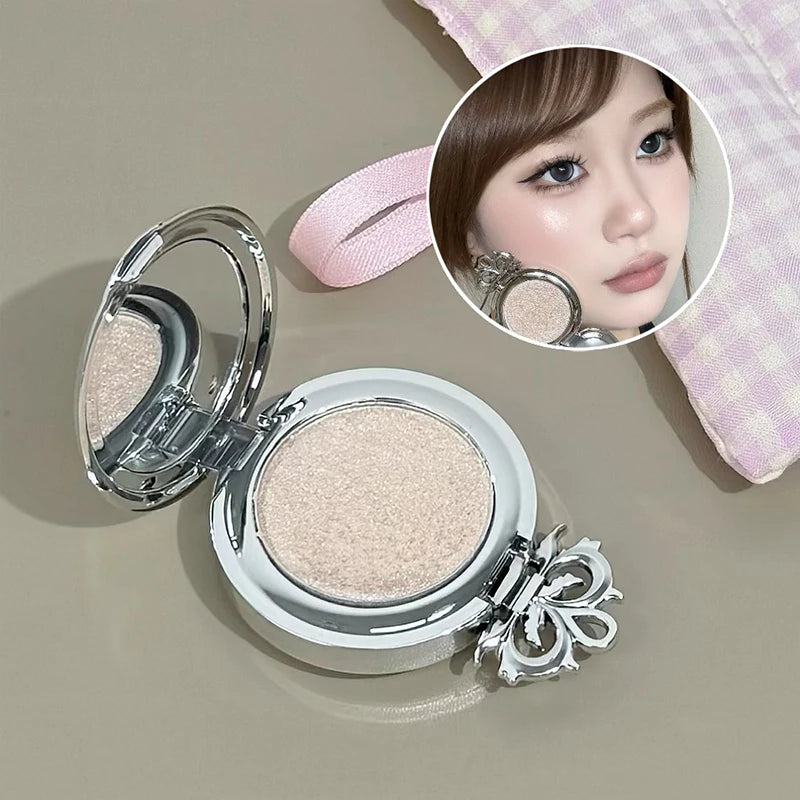 NICEKEY Makeup Sets Include 1*Lip Stain,1*Pressed Powder,1*Highlight Powder,1*Eyeshadow Palette With Necklace Gift Cosmetics Kit