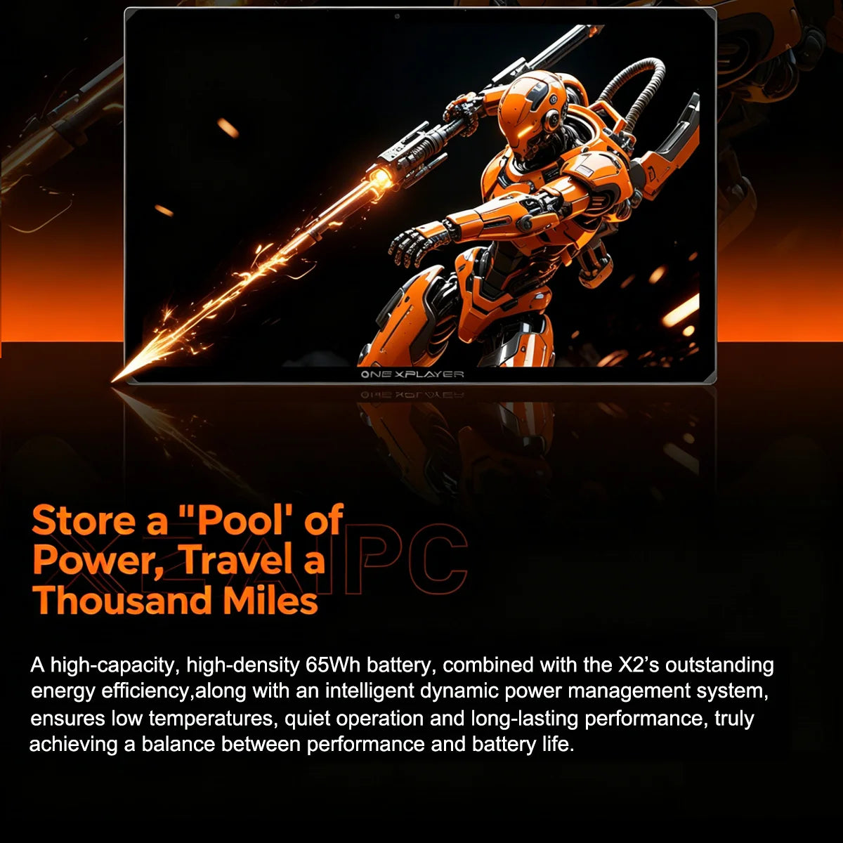 OneXplayer X2 3-in-1 Gaming Laptop Intel Arc G3 Extreme 48GB+1TB 10.9 Inches LTPS 120Hz Gaming PC Handheld Console Tablet 65Wh