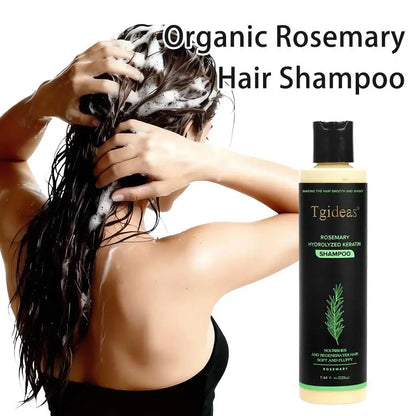 Rosemary Hair Growth Shampoo Organic Rosemary Oil Deeply Nourish Hair Follicles Promote Scalp Blood Circulation Reduce Hair Loss