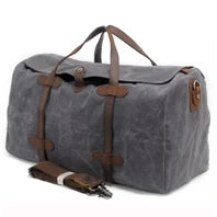 Fashion Genuine Leather Travel Bag Men's Luggage Bags Large Male Duffle Bag weekend Women Shoulder Bag Big Tote Handbag Black