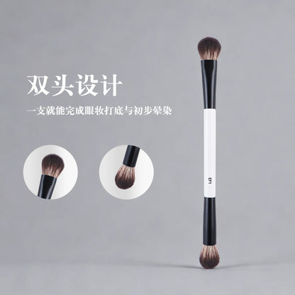 Dual-Ended Foundation Face Brush F4 Powder F1 Blush Contour F2 Makeup Brushes with Box Packaging