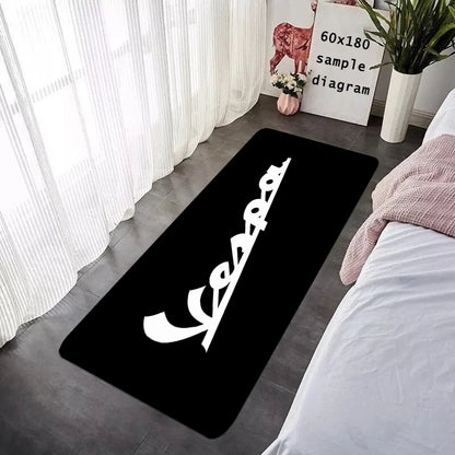 House Entrance Doormat Motorcycle Hallway Carpet Living Room Rugs V-Vespas Foot Carpets Bath Rug Floor Mats Non-slip Home Decor