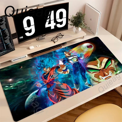 Large Mouse Pad DBZ Dragon Ball Master Game Rubber Mat Pc Keyboard Laptop Computer Speed Desk Mat Gaming Acessories Big Mousepad