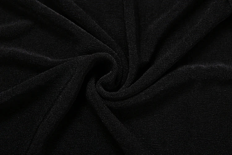 Weird Puss Halter Turtleneck Dress Women Velvet Ruched Patchwork Tassel Hem Elegant Sexy Backless Valentine's Day Party Bodycon