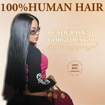 40 42 Inch Straight Lace Front Wigs Human Hair 360 Full Lace Wigs For Women Brazilian Pre Plucked 13x4 13x6 Hd Lace Frontal Wig