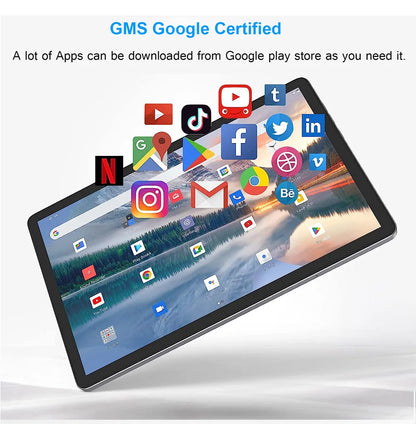 Global Version Unopened Tab16 Dual 4G Tablet 10.3 inch 2K FHD Android15 12GB+256GB ROM Tablet Laptop With SIM Card  Unisoc T616