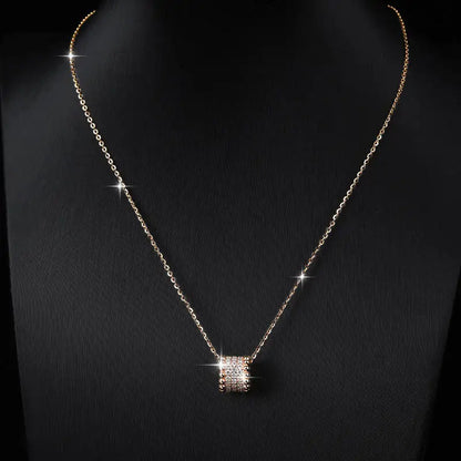 SG D VVS1 Moissanite Necklace 925 Sterling Silver Waist Pendant Necklace For Women Collarbone Chain Luxury Jewelry Gift