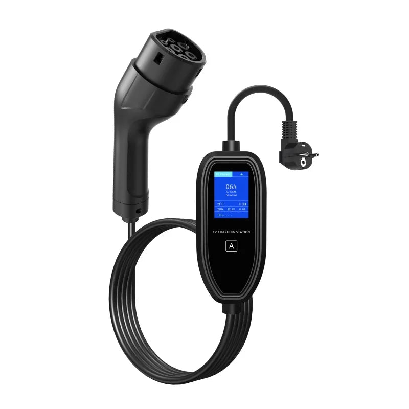 ROMADA K09 New Energy Electric Vehicle Charging Gun Portable In-Car Charger Home Use EU/US Standard Tesla EV Charging Station