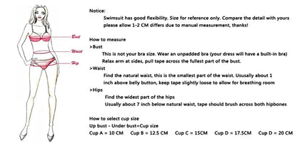 Two Piece Bikini Sexy Women Bandeau Biquini Female Swimsuit 2026 Print Push Up Swimwear Skirt Bathing Suits Cover Up Beachwear