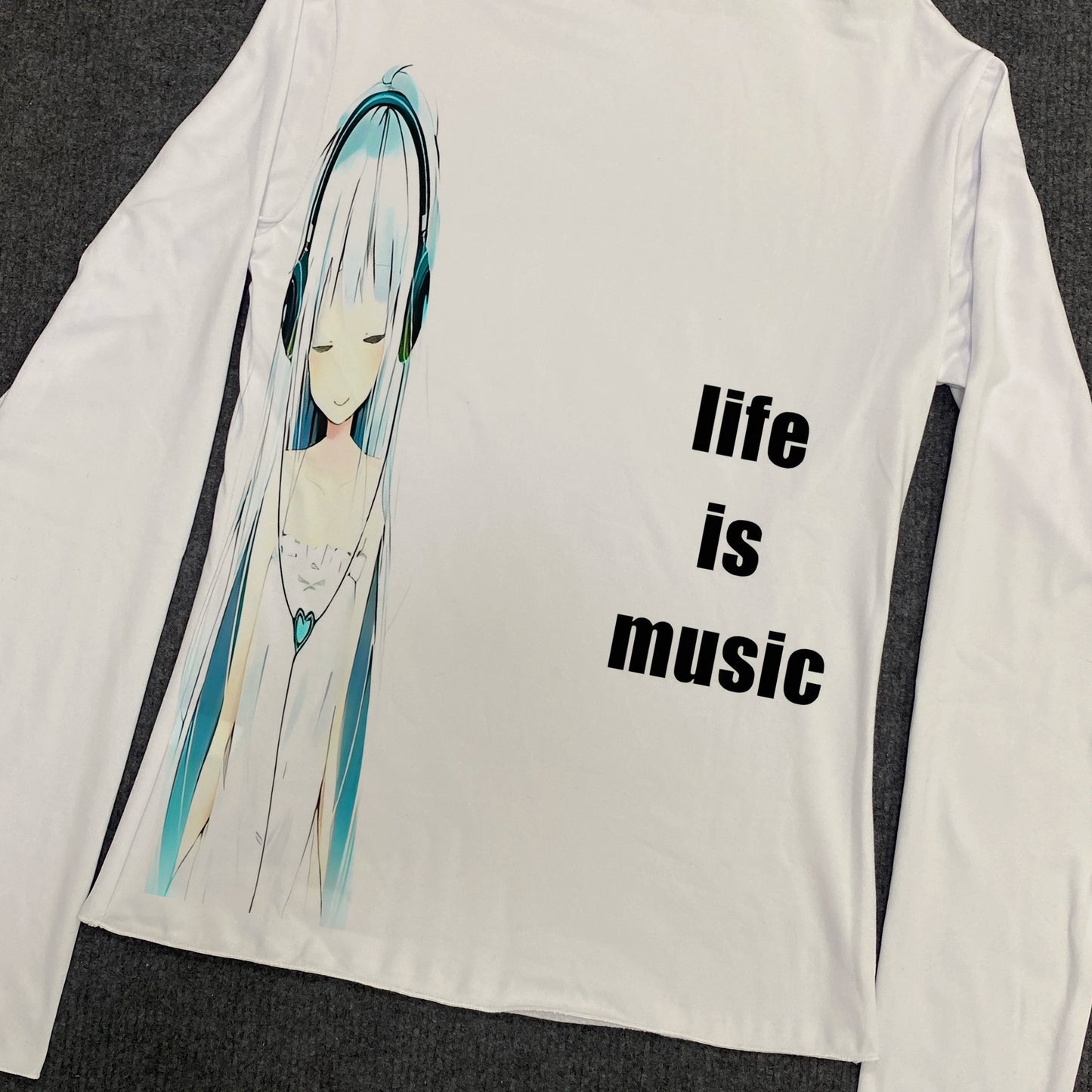 Star Girl Y2k Clothes Women Harajuku Aesthetic Clothing Long Sleeve Women's Cropped 2000s Tops Graphic T Shirts Woman T-shirts