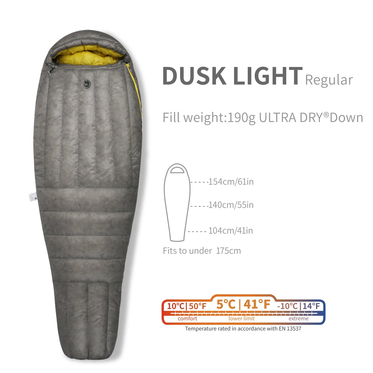 AEGISMAX Wind Hard Dusk Upgrade Ultralight Down Sleeping Bag 7D Nylon DWR 800FP Waterproof Outdoor Hiking Down Pro Sleeping Bag