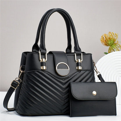 Women's Large Capcity Handbag Purse Crossbody Bags for Female 2024 Luxury Design Casual Tote Bags Soft Leather Shoulder Sac
