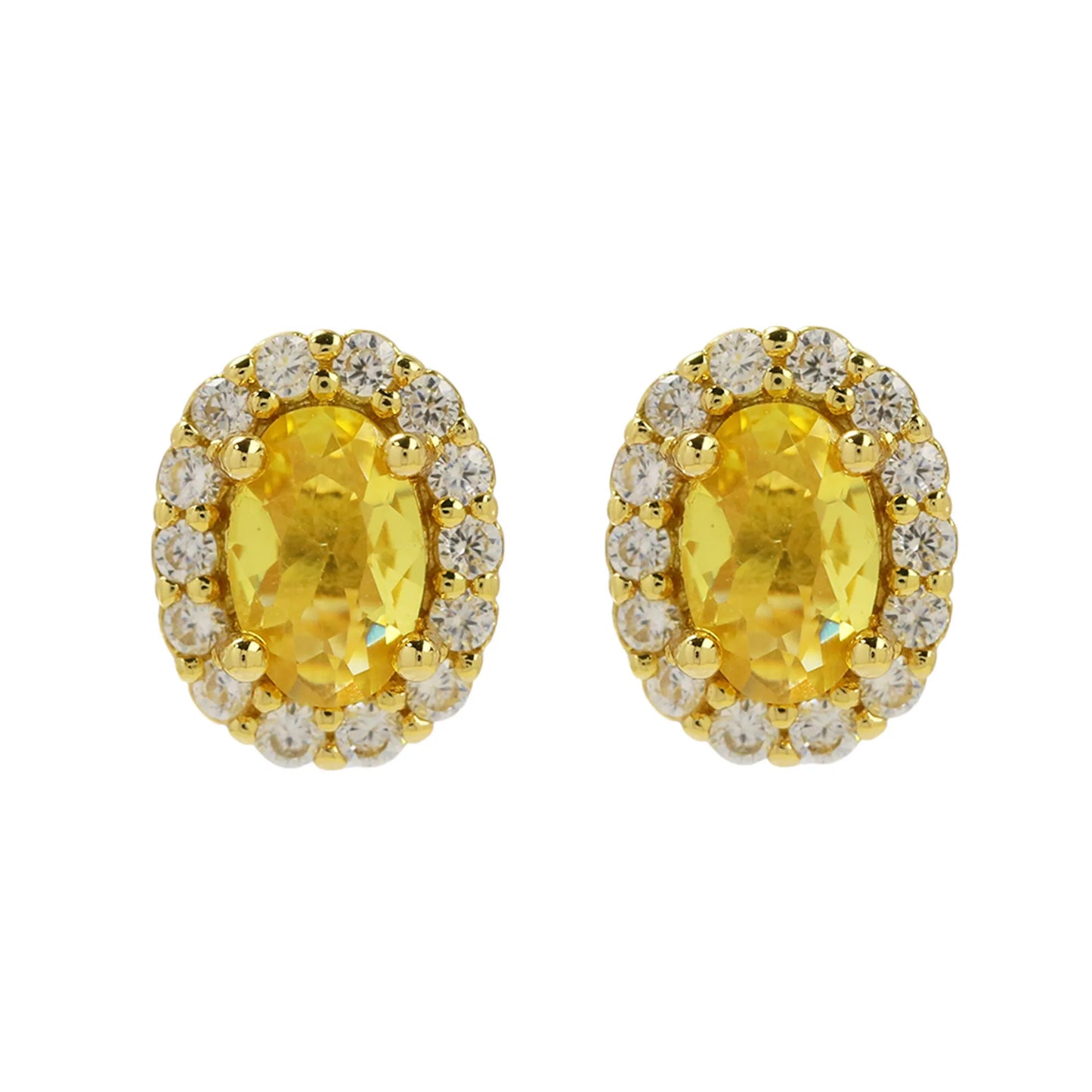 Colorful 12 Month Birthstone Rhinestone Stud Earrings For Women Crystal Ladies Fashion Weddings Banquet Jewelry Accessories