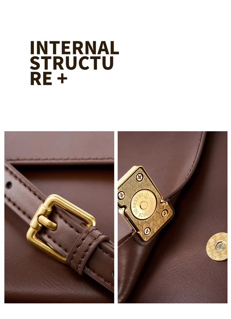 Luxury Genuine Leather Women Bag 2025 New Women's Shoulder Bag High Quality Cowhide Square Crossbody Bags Designer Handbags