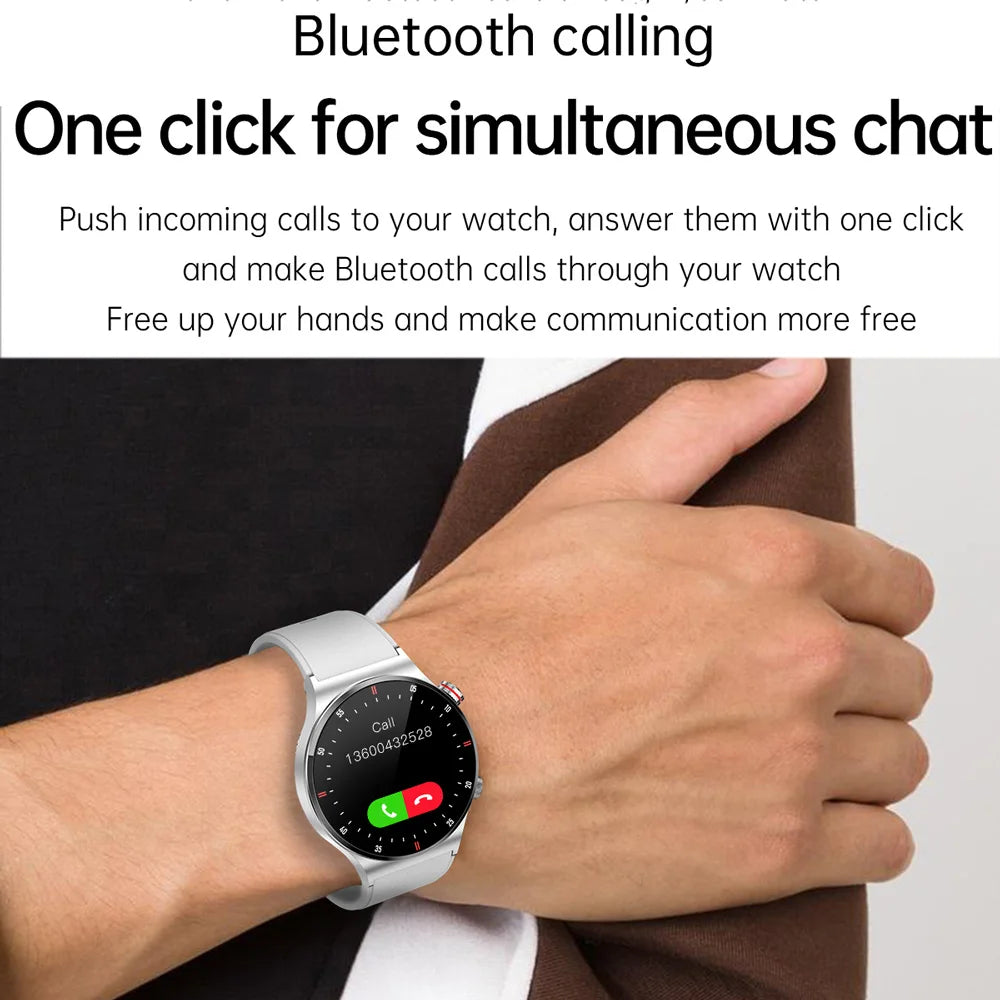 Originl Smart Watches Men NFC Bluetooth Call Fitness Clock Waterproof Sport Watch Wrist Smartwatch for Women Android Phones 2026
