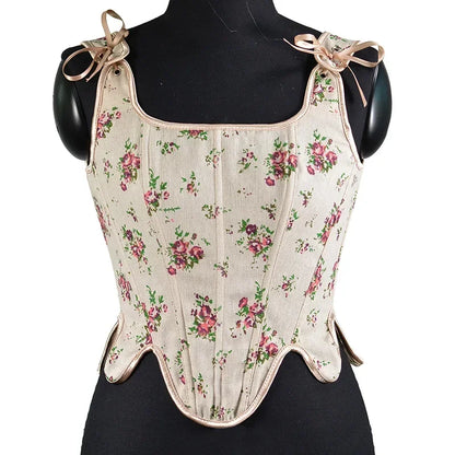 Lolita Tanks Corset Sexy Slimming Bandage Shapewear Women Evening Party Elegant Retro Bustier Top Streetwear Woman Clothes