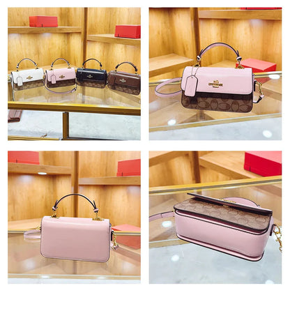 Advanced Women's Bag 2026 New Trendy Retro Small Square Bag Casual Versatile Women's Luxury Hand-Held Shoulder Crossbody Bag