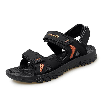 Plus-Size Men'S Sandals, New Summer Styles, Casual Shoes, Beach Shoes, Slippers, Open-Toe, Cool, Flat, Sporty Sandals