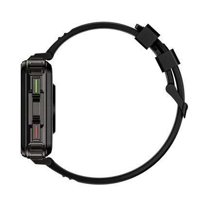 LOKMAT APPLLP 5 MAX  Android Watch Phone Square Big Screen Wifi 4G Calls Smartwatches Dual Camera with Flashlight Gaming Watch