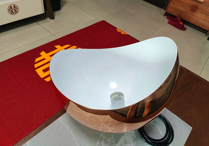 Nordic Rose Gold Pendant Lights Plated Metal Hanging Lamp Fixtures Dining Room Kitchen Island Bar Cafe Indoor Decor Lighting E27