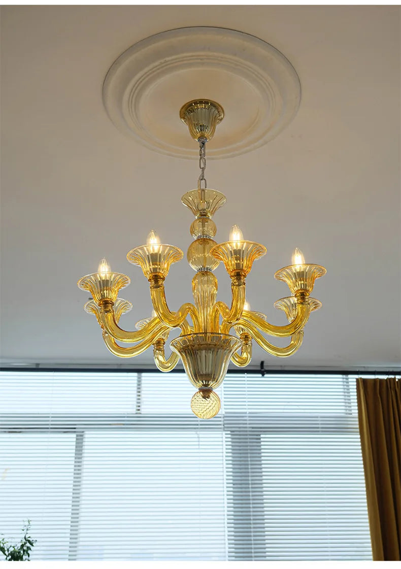 Deco Home Led chandelier crystal lamp for living room parlor Italy hanging crystal sconce Hotel fixtures Lustre Cristal lighting