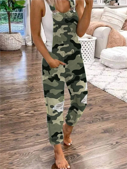 Women Sports Shoulder Straps Ripped Denim Rompers Spring Summer New Fashion Retro Slim Fit Female Versatile Casual Halter Jeans