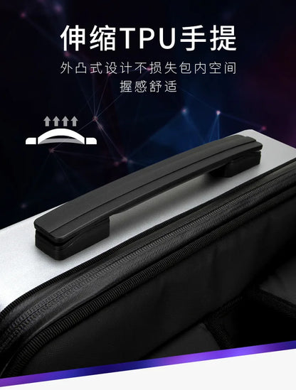 Gaming Laptop Backpack Anti-theft Waterproof Backpack USB Men's PC Hard Shell Business Travel Backpack Stereotype Game Bag 17.3