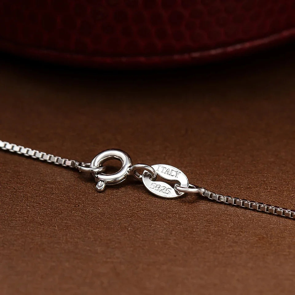 D VVS1 Moissanite Pendant Necklace for Woman 925 Sterling Silver Plated 18k White Gold Wedding Necklace with GRA Fine Jewelry