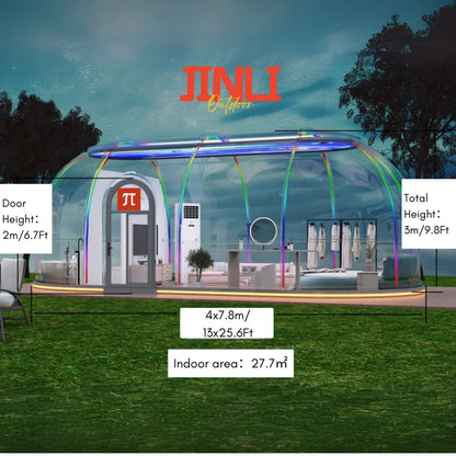 Dome Tent Geodesic Igloo Round Clear House Catering Cabin Hotel Resort Luxury Celebrating Events