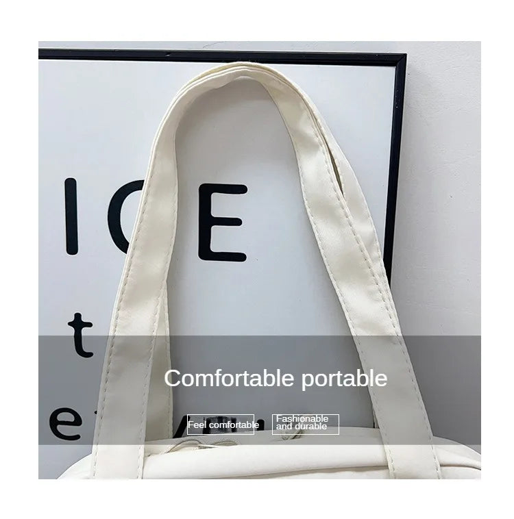 Japanese Style Kawaii Itabag For Dolls Large Handbags New Nylon School Bags For Teenage Girls Tote Shoulder Bag JK Crossbody Bag