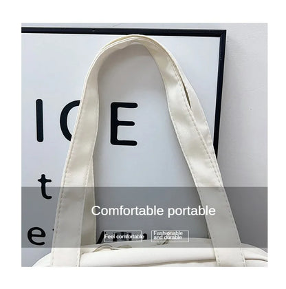 Japanese Style Kawaii Itabag For Dolls Large Handbags New Nylon School Bags For Teenage Girls Tote Shoulder Bag JK Crossbody Bag