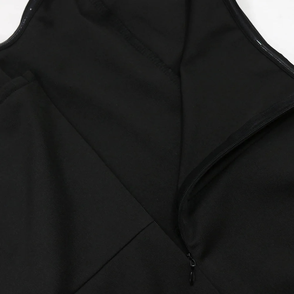 Jumpsuits Strapless Women Sleeveless Sexy Rompers One Piece Overalls Slim Fit Long Pant Ruffles Patchwork Elegant Lady