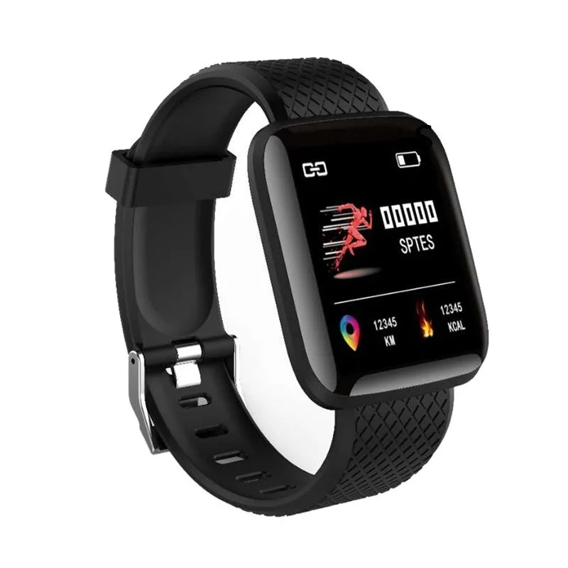 116plus Smart Watch Men Women Fitness Tracker Bracelet Sports Sleep Heart Rate Blood Pressure Monitor smartwatch For Ios Android