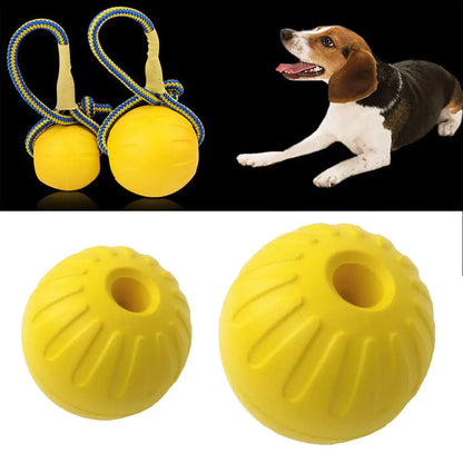 7/9cm Eva Hollow Dog Rubber Ball Can Float On The Water Surface Indestructible Dog Balls Funy Training Ball Chewing Toy For Dogs