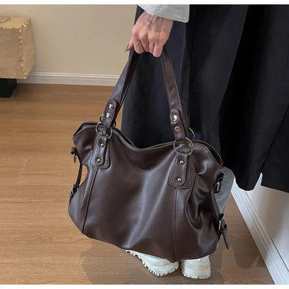 Female Hobo Handbag Large Capacity Shoulder Bags Big Stylsih Tote Bag Ladies Soft Leather Hobos Messenger Bags Women Сумочки