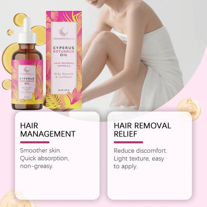 Caramela Beauty Oil for Hair Removal Soft Smooth Skin Care Deep Hydration Anti Hair Growth Inhibition After Shave Oil