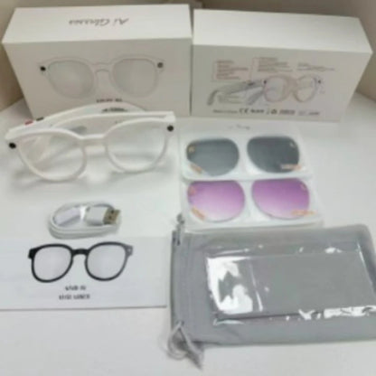 Smart Glasses Color-changing Lens AI Image Recognition Dialogue Simultaneous Interpretation Anti-shake Camera Glasses Gifts