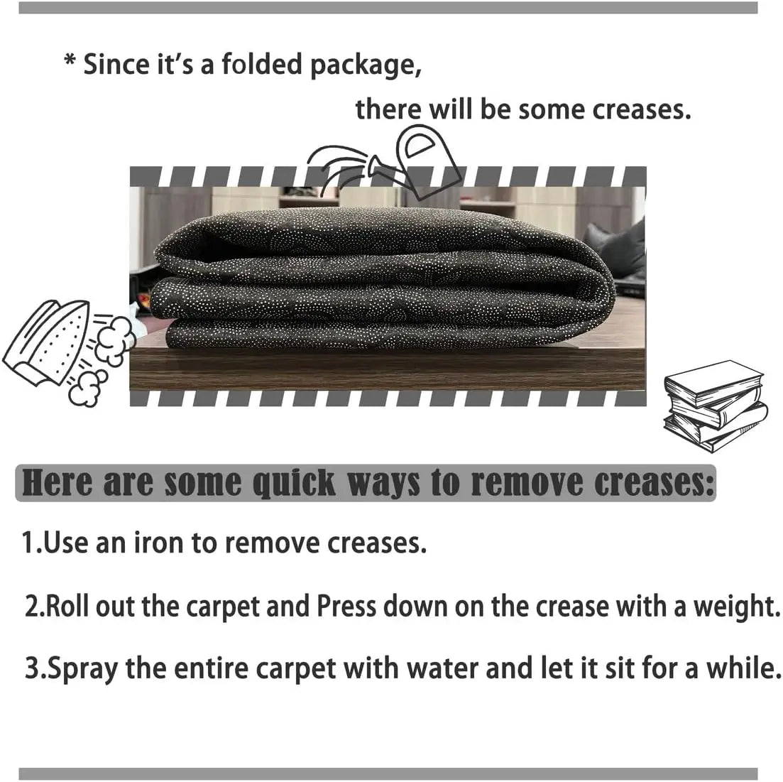 VIKAMA Racing Track Carpet: Washable, Durable Motorcycle Parking Mat for Entryways, Hallways, and Home Interior Decoration