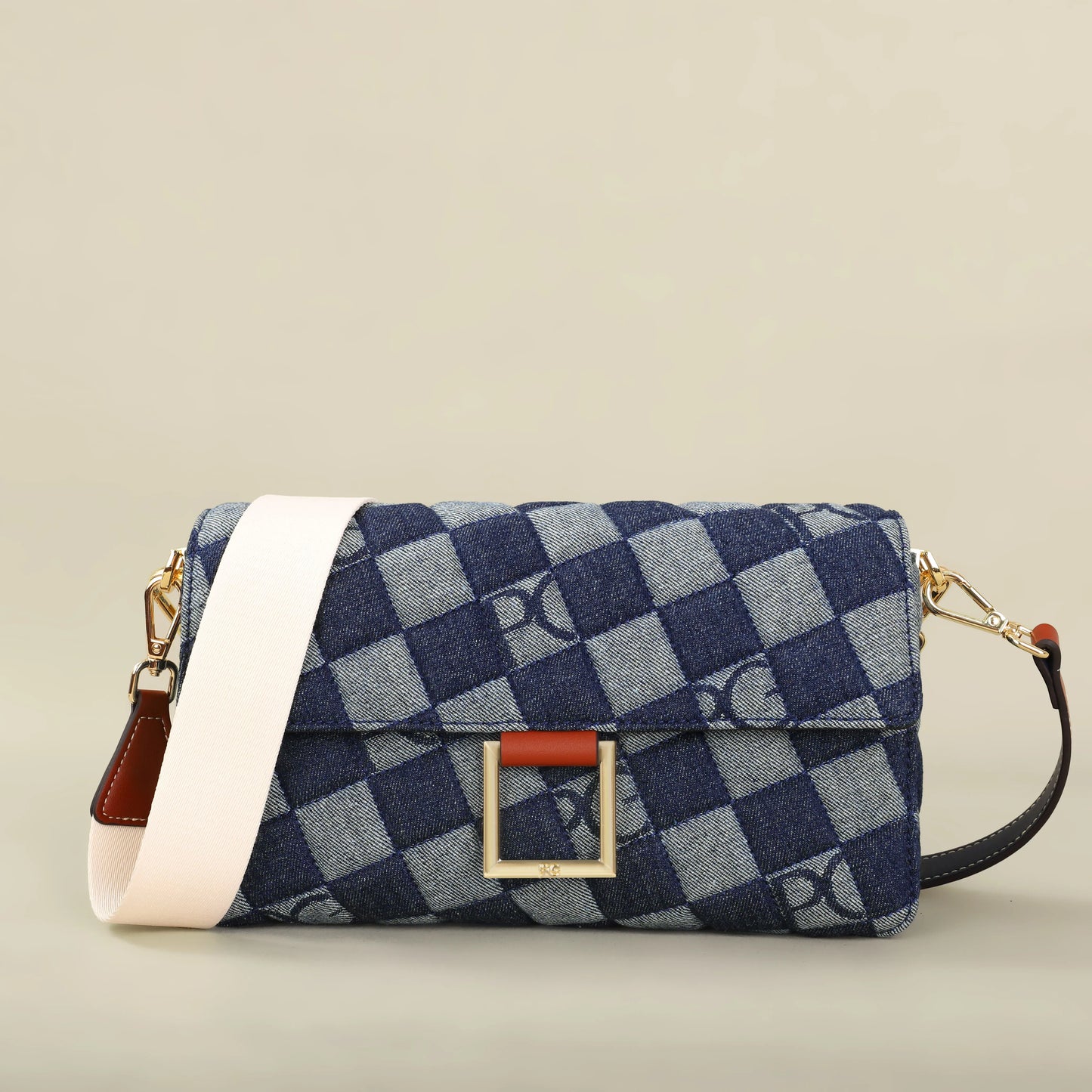 PATSY PG GARIS 2026 Women's Latin American Style Shoulder Bag New Cowboy Splicing Design All-season Suitable Crossbody Bag