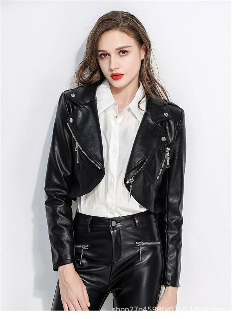 3xl women and men rivet beading pu leather jacket hit color streetstyle Graffiti outerwear letters printed leather jackets