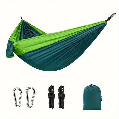 Ultralight Travel Hammock 661.39lbs Capacity Breathable Quick Dry with 2 Carabiners 2 Straps for Indoor Outdoor