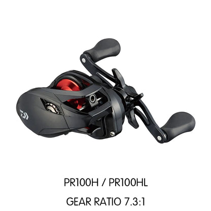 2022 NEW DAIWA PR100H Baitcast Reel 3+1BB Gear Ratio 7.3:1 Max Drag 5kg Saltwater Fishing Reel
