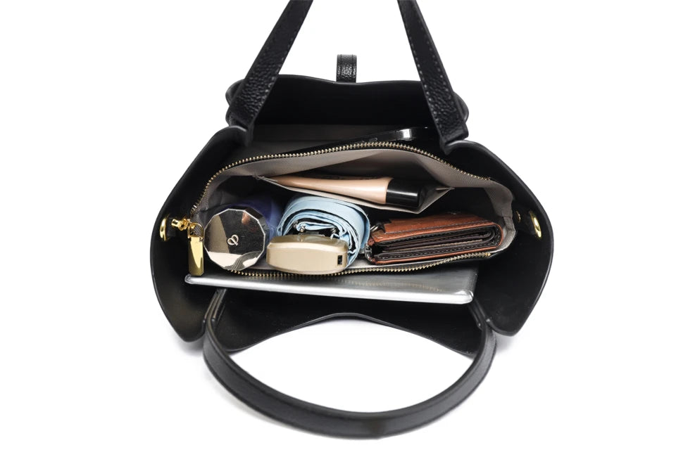 100% Genuine Cow Leather Handbag Women Fashion Elegant Crossbody Bags for Ladies Small Hand Bag Cowhide Shoulder Bags Designer