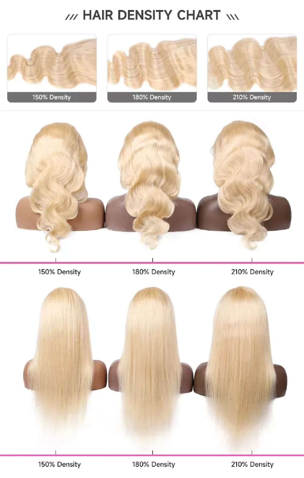 #4/27 Brown Light Blonde Loose Wave Glueless Human Hair 13x4 Silk Top Lace Front Wigs Bleached Knots 13x6/360 Lace Front Wigs