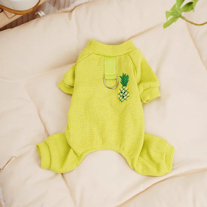 Dog Clothes Mesh Pajamas Jumpsuit Overalls For Small Dogs Chihuahua Shih Tzu Puppy All-In-One Tracksuit Pet Costume Bodysuit XXL