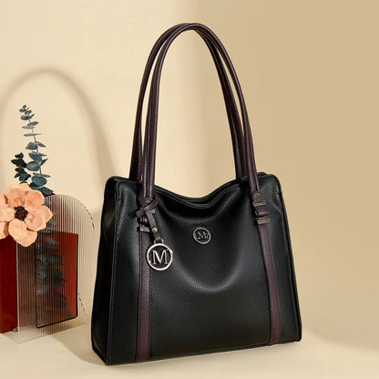 Soft Leather Luxury Handbags Women Bags Designer Shoulder Sac Ladies Large Capacity Top-Handle Bags Shopping Tote Bag Sac A Main