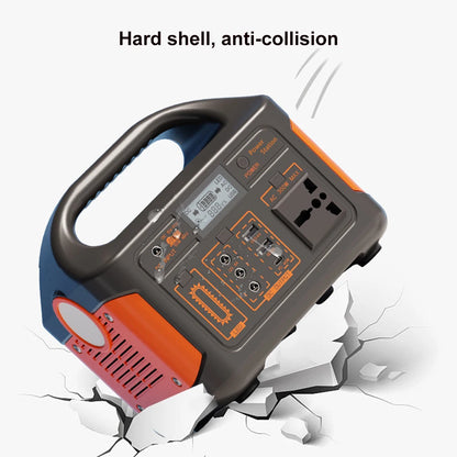 Gaiaray 500W 300W Portable Power Station 460.8Wh LiFePO4 Battery Charging Station 110V Solar Generator Emergency Power Bank for Camping Travel